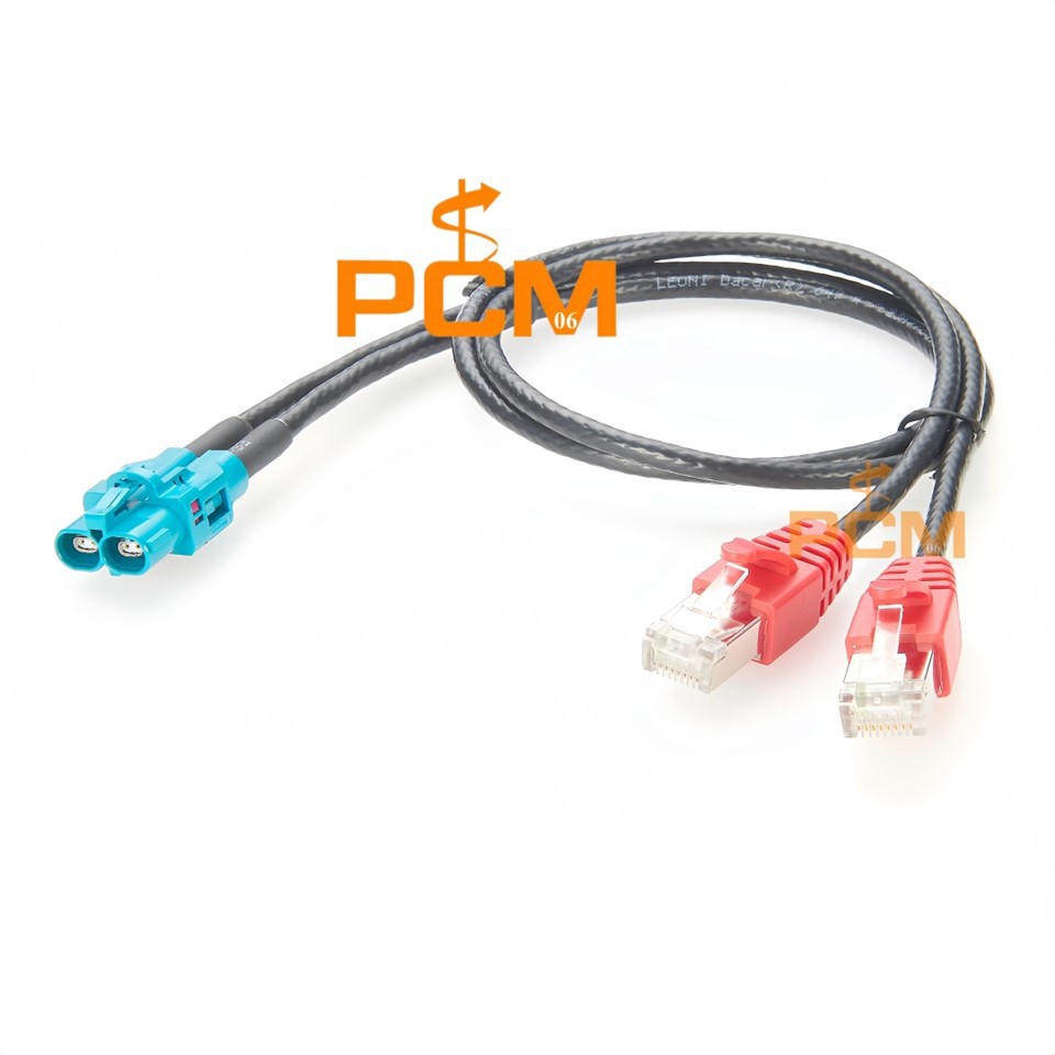 Automotive Ethernet Cable H-MTD E6K10B-1CAZ5-Z To RJ45 Wire Harness