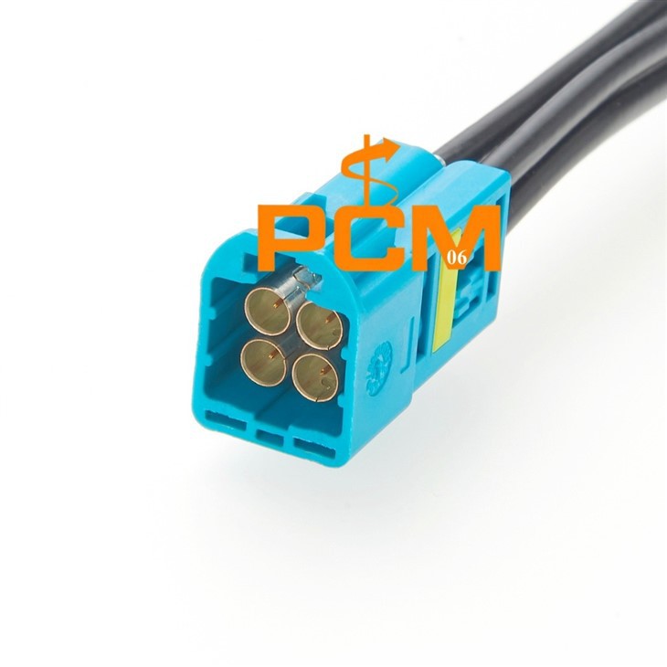 HFM High-Speed FAKRA Mini 4-In-1 Male To Female RF Coaxial Cable