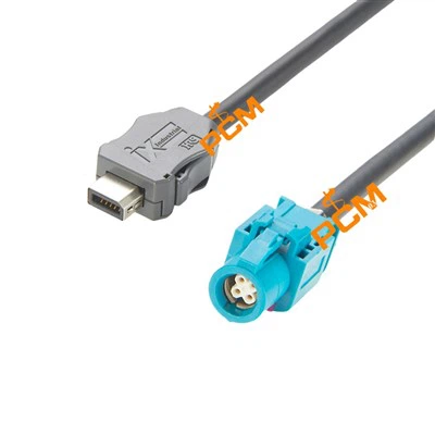 Ix Industrial To HSD Jack LVDS Automotive Cable Samsetning