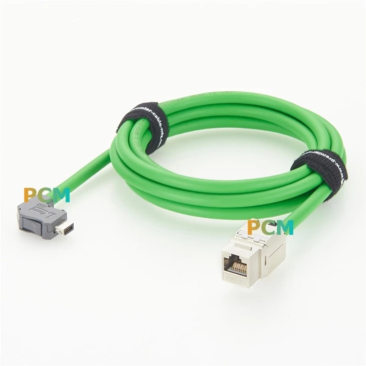 Right Angle UP IX A Plug To RJ45 Jack Cable