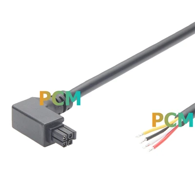 Molex Micro-Fit 4-Pin Down Angled Power Signal Cable Samsetning