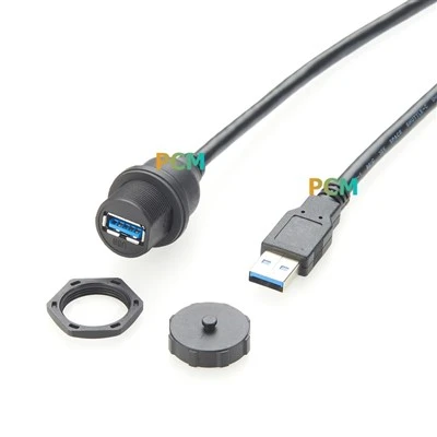 Vatnsheldur IFM E70453 USB tengisnúra
